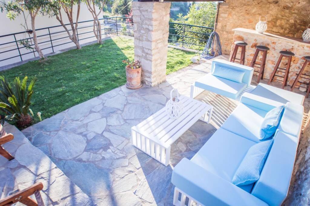 Villa Ventus, 40Sqm Private Pool & Hot Tub! Roussospítion エクステリア 写真