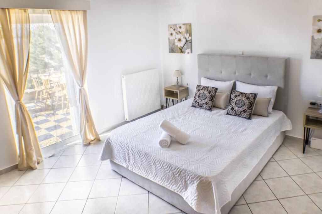 Villa Ventus, 40Sqm Private Pool & Hot Tub! Roussospítion エクステリア 写真