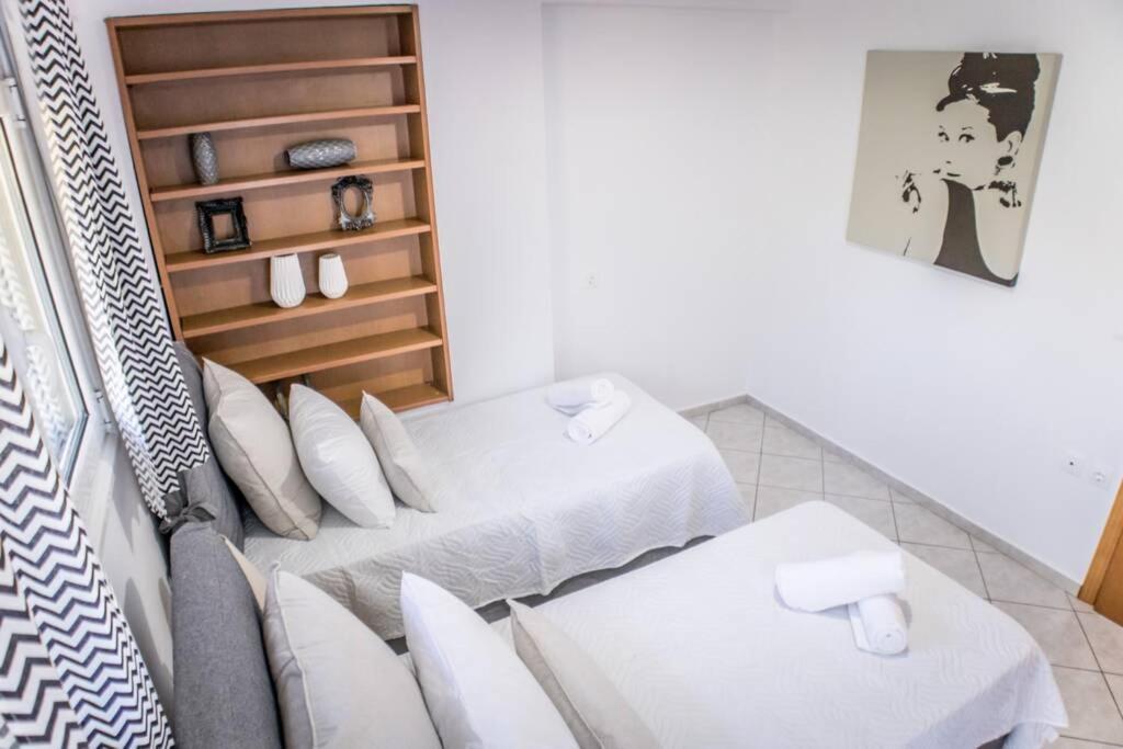 Villa Ventus, 40Sqm Private Pool & Hot Tub! Roussospítion エクステリア 写真
